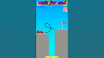 DRAW BRIDGE PUZZLE GAMES level 10 🚘🔥 #gaming #shorts #bridge #puzzle