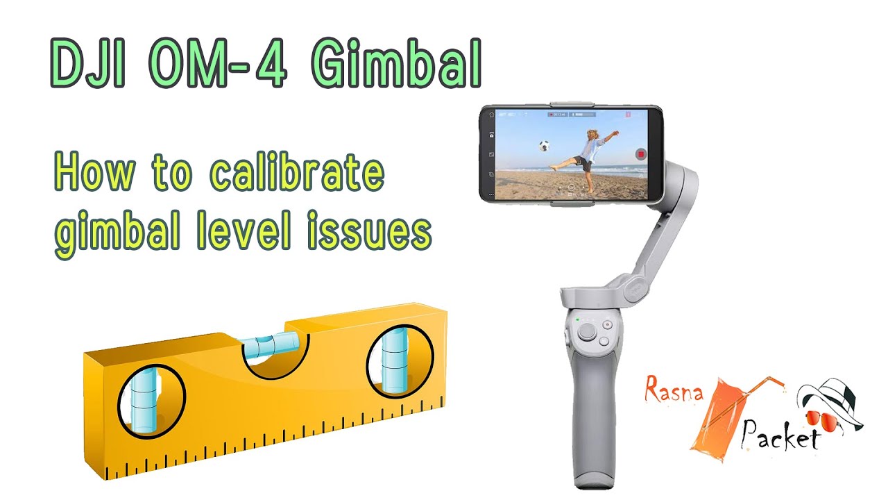 How to calibrate gimbal dji om 4 easy two step⚖🎚 YouTube