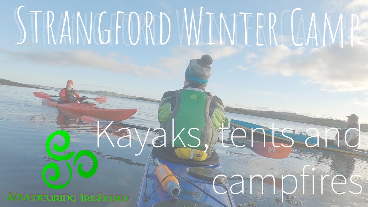 Winter camping on Salt Island: Beautiful Strangford