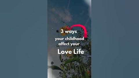 3 Ways Your Attachment Style Affects Your Love Life #youtubeshorts #attachmenttheory