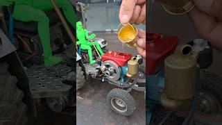 VORTRIXE Mini 4-Stroke Gas Engine 2.6cc tractor project #Vortrixe @vortrixe.com
