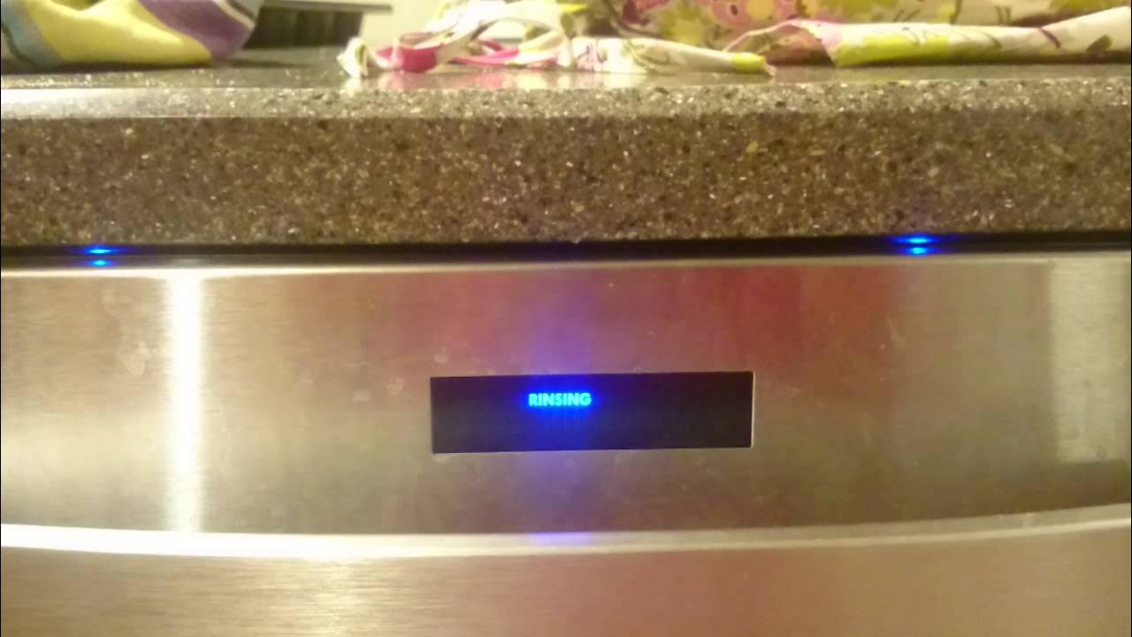Kenmore Elite dishwasher 665.12783K311 shuts off during cycle YouTube
