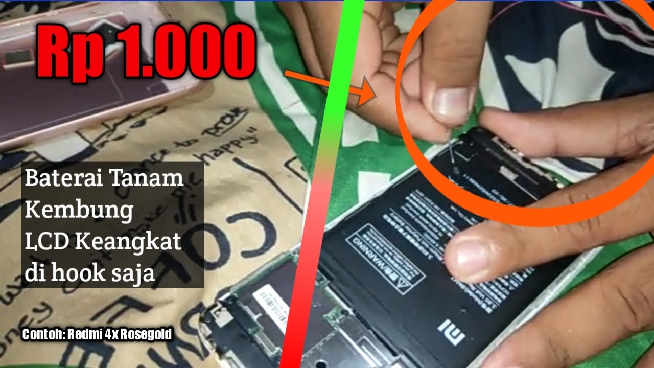 Kempesin Baterai Tanam Hamil, Asus Redmi Vivo Samsung Iphone Realme
