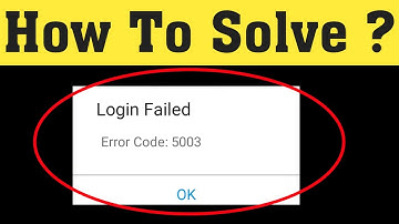 How To Fix ZOOM Meetings - Login Failed (Error Code: 5003) Android & Ios