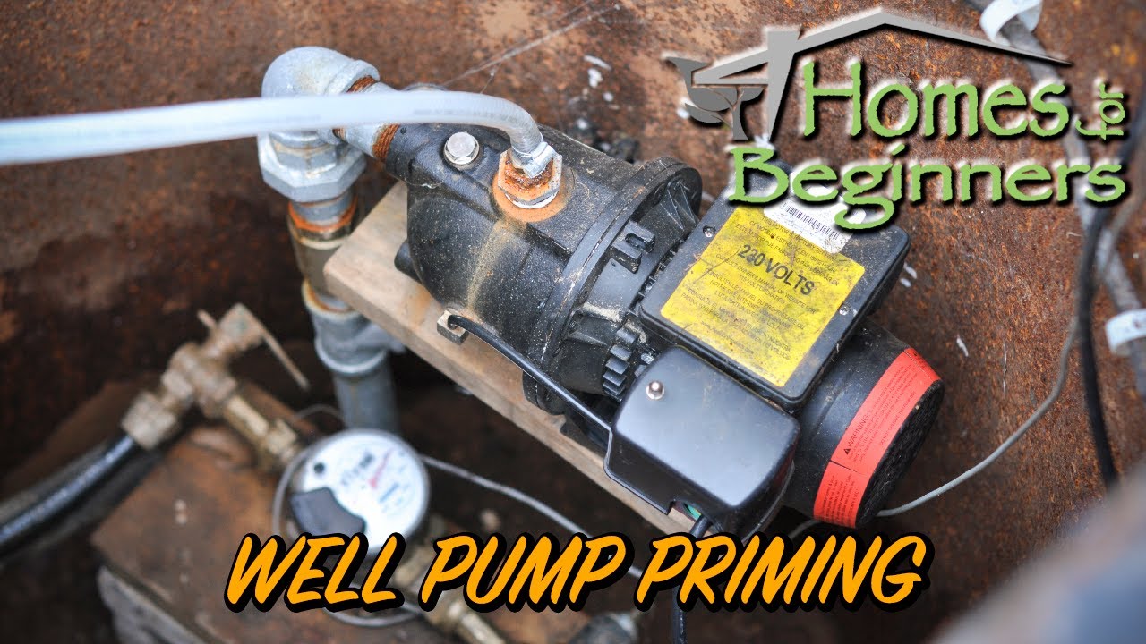 How to Prime a Well Pump