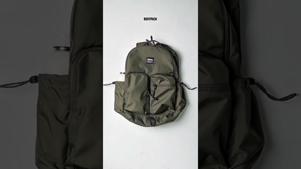 Bodypack Springfield Backpack || Roomy main space and a mesh pocket with a zipper‼️