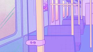 Subway cart speedpaint in procreate | Vaporwave inspired illustration