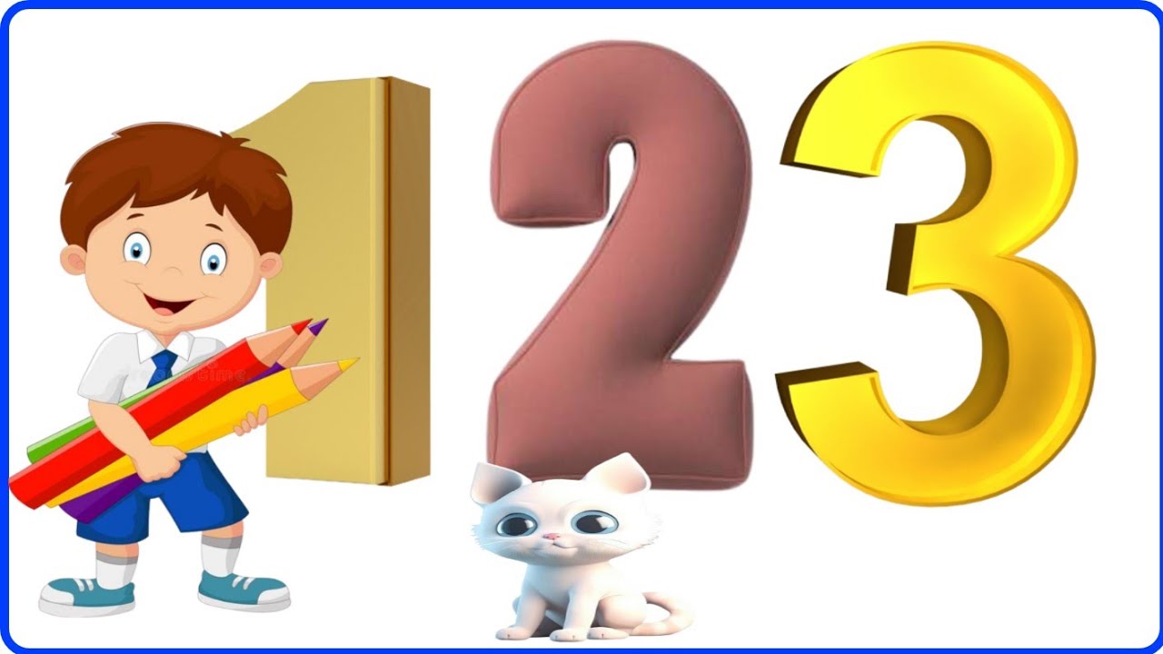 Number Song|Count Number Animation Video|Alphabet Learning For Kids ...