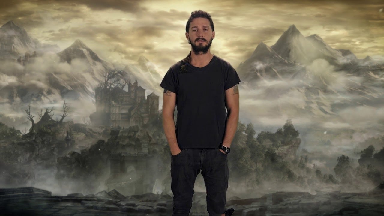 Shia Labeouf attend Dark Souls III 