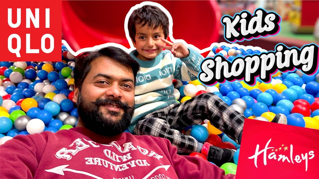 UNIQLO & HAMLEYS me Kids Shopping, Too much Fun 🤩 | I am Ankit Dadwal
