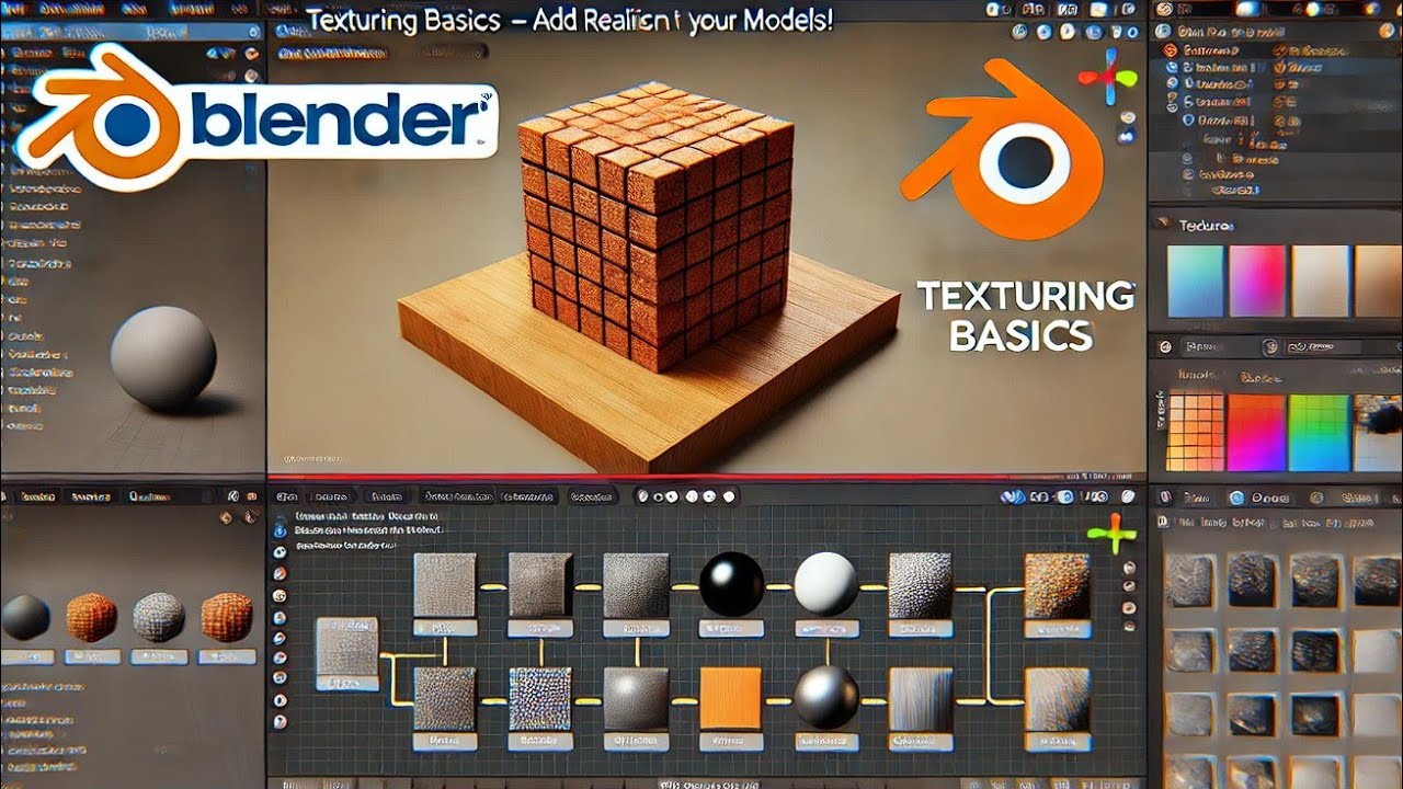 14- Blender 2.8 Texturing Basics – Add Realism to Your Models! - YouTube