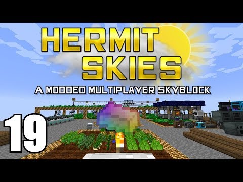 Hermit Skies 19  Quest For Infinity  Minecraft Modded 