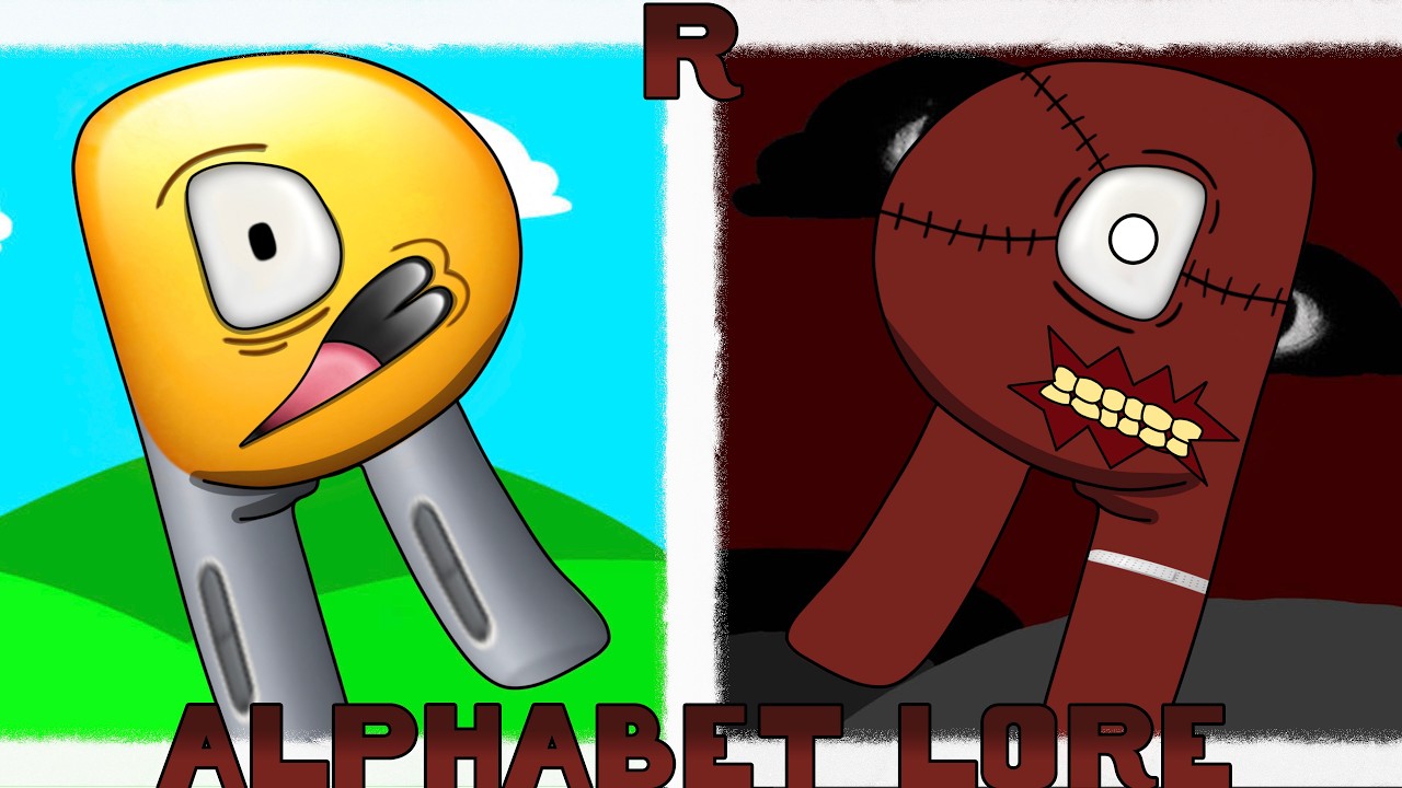 🤕 Sprunki OC R ALPHABET LORE phase 1-2 X #emoji 😳 - YouTube