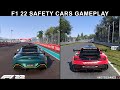 F1 22 Safety Cars Gameplay | Aston Martin Vantage &amp; Mercedes-AMG GT Black Series