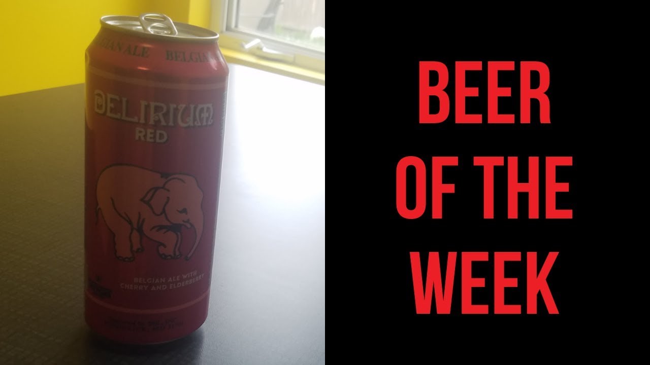 Delirium Red's Belgium Ale Beer of the Week YouTube