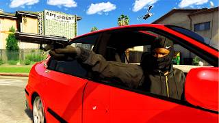 The OPPS dissed the HOOD so WE SPUN the BLOCK in GTA 5 RP!
