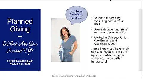 Planned Giving   What Are You Scared Of