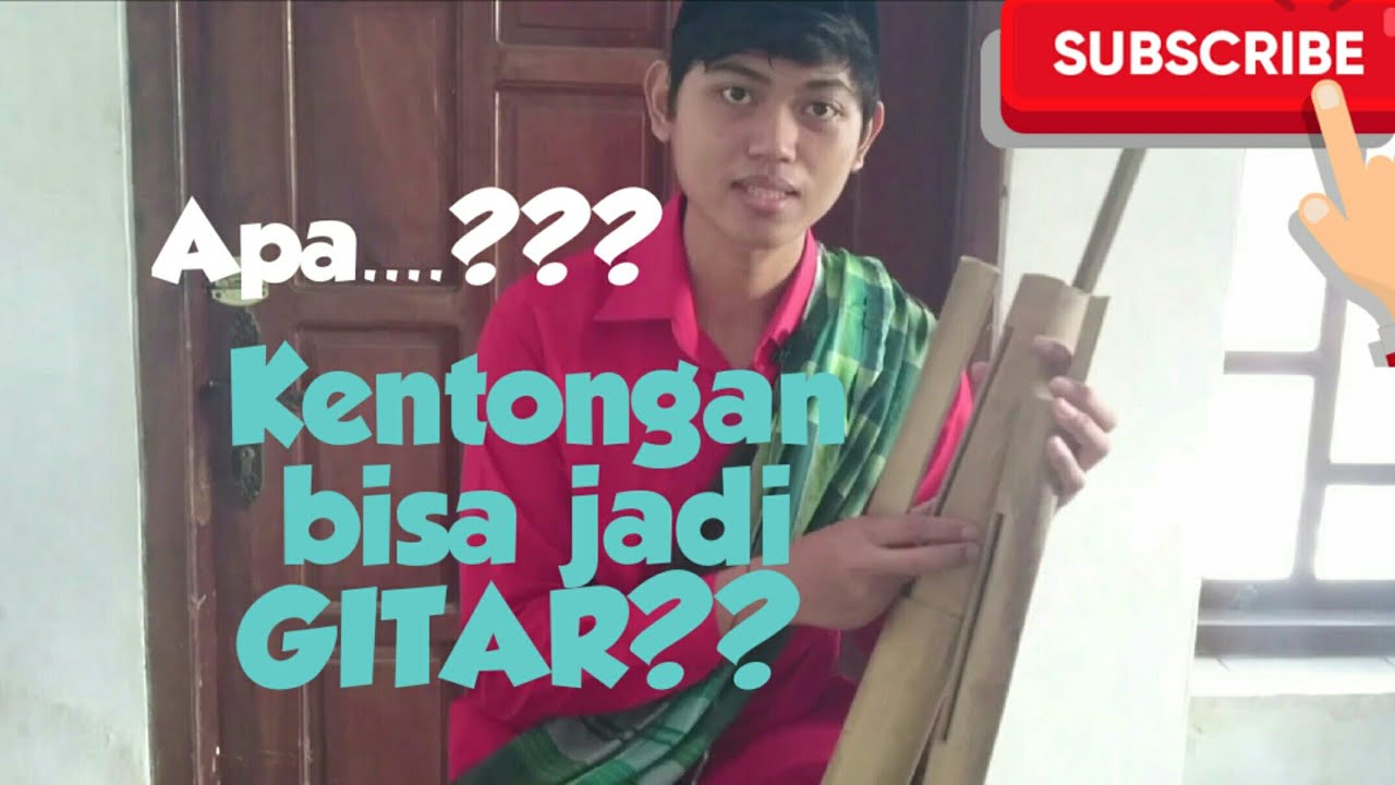 UKULELE DARI  BAMBU  BEKAS KENTONGAN YouTube