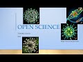 OPEN SCIENCE _ DR. THAMBU DAVID