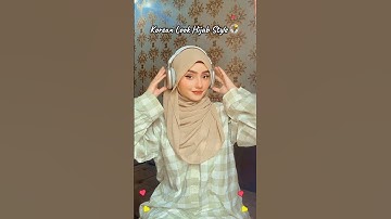 Korean Lookkkk Hijab Style For Girls [ Full Tutorial By Areeba_Tahir_ ] #hijab #hijabtutorial #fyp