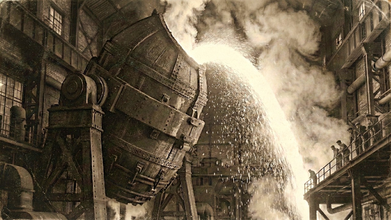 The Volcano Machine: The Bessemer Converters That Ate Men