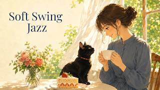 Cozy Afternoon Cafe Jazz ☕ Tea Time Music to Brighten Your Day | Relax, Work & Study