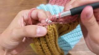 How to crochet the HDC SLST BLO 2TOG screenshot 3