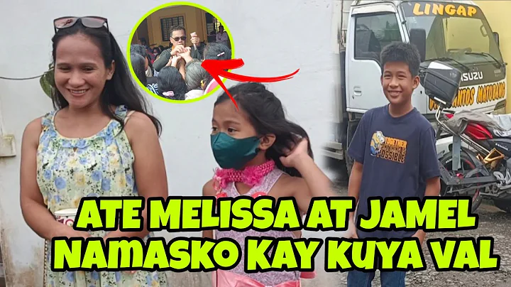 ATE MELISSA AT JAMEL NAMASKO KAY KUYA VAL KAGULOHA...