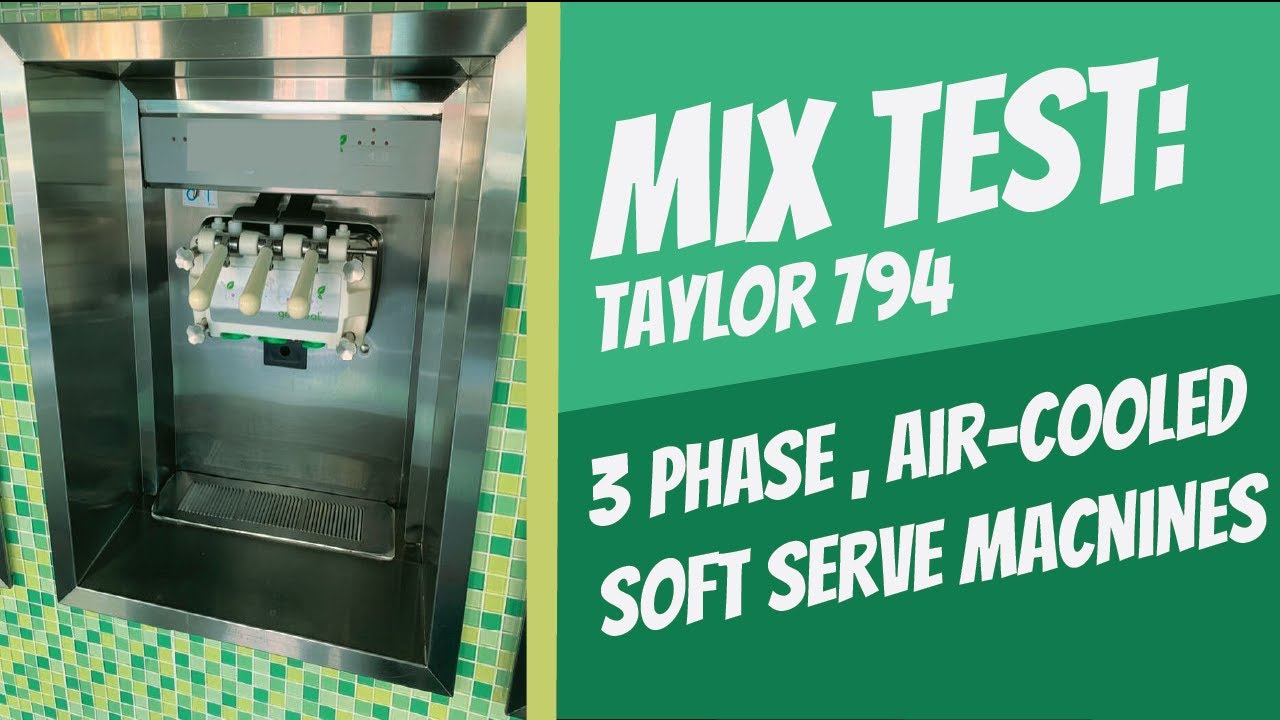 Taylor 794 Soft Ice Cream Frozen Yogurt Machine 2011, 3 phase