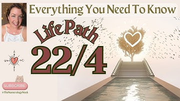 Life Path 22/4 - Everything You Need To Know About This MASTER Life Path Number! #numerology