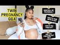 TWIN PREGNANCY Q&amp;A🤰🏽: How I Found Out, Complications, Genders, My True Feelings + MORE❤️