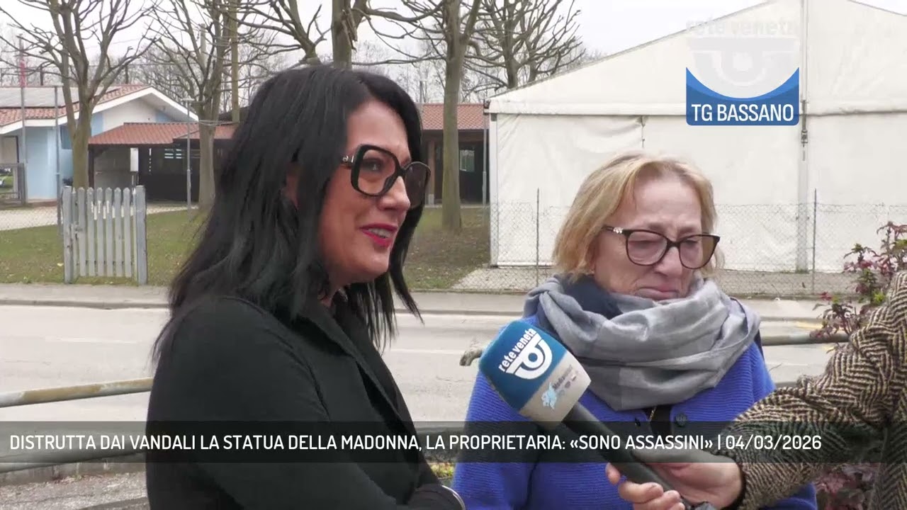 DISTRUTTA DAI VANDALI LA STATUA DELLA MADONNA, LA PROPRIETARIA: «SONO ASSASSINI» | 04/03/2026