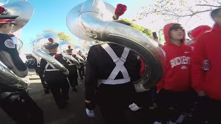 A look into how the Ohio State Marching Band prepares for each performance