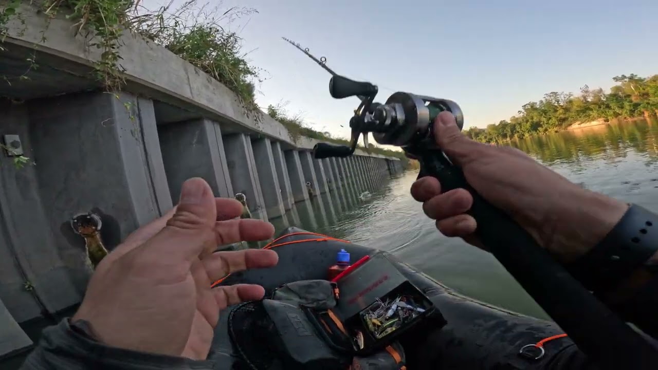 Bass Fishing in USA Live streaming highlight Kokopelli packraft inflatable kayak megabass Shimano