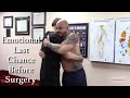 Emotional Last Chance before Back Surgery HELPED by Dr Suh Specific Chiropractic