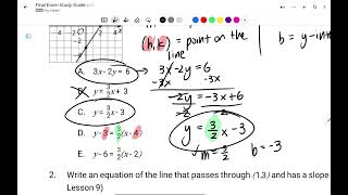 Geometry Final Study Guide Review pt. 1