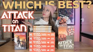 I Bought EVERY Attack on Titan Manga Edition - Which One's Best?