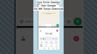Cara Kirim Gambar Dari Google Langsung Ke WA