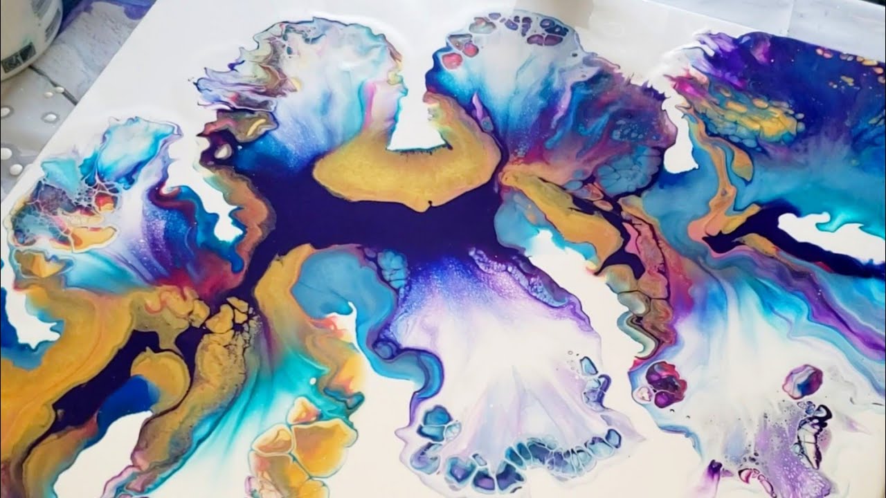 Measure No More! Simple Dutch Pour & A Simple Bloom Beginner's Paint