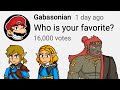 Who’s Your Favorite? Tears of the Kingdom Link, Zelda, or Ganondorf?