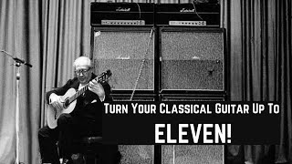 How To Make Your Classical Guitar Tracks LOUD! (with one click)