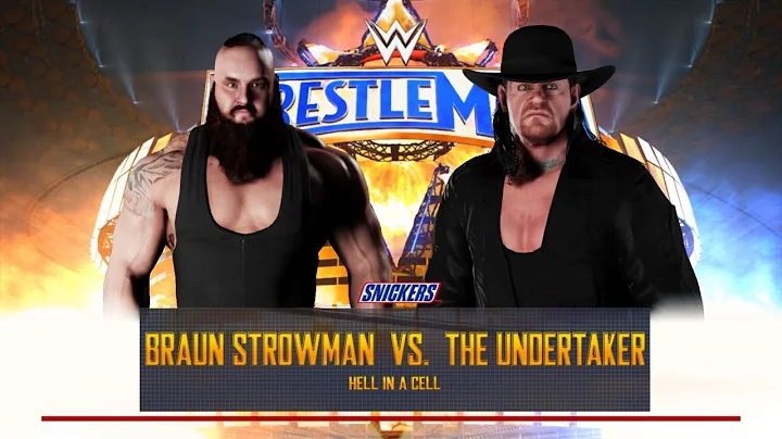 WWE 2K18 - The Undertaker vs Braun Strowman - Hell...