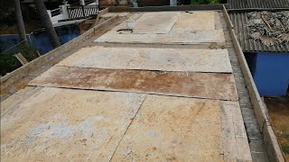 Amazing Building In 923 Roof Size Centering Workroof Formwork Process