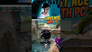 I Finally Got My FIRST ACE in my new PC … This Happened 😳#newpc #shortsfeed #shorts #valorantindia