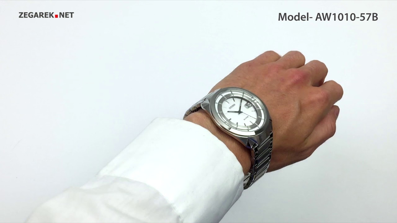Citizen Ecodrive AW1010-57B - Zegarek.net - YouTube