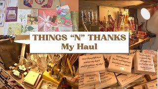 紙もの♡THINGS 'N' THANKSさんの店内めぐり✨｜ショップレポート