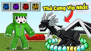 MINECRAFT BEDWARS, SỞ HỮU THÚ CƯNG HACKER VIP NHẤT ĐƯỢC TÁO VÀNG SỨC MẠNH 1 HIT TROLL NOOB TEAM