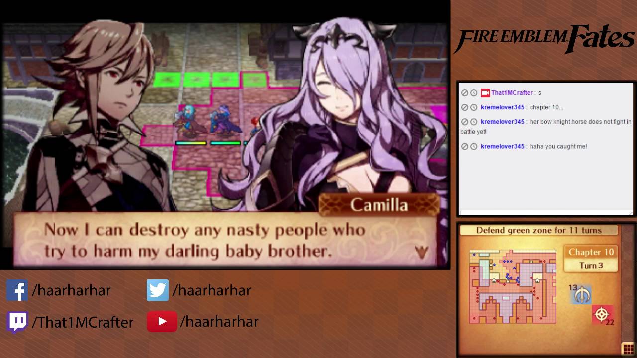 Fire Emblem: Fates Conquest H/C Livestream Episode 1- The Dreaded Chapter 10