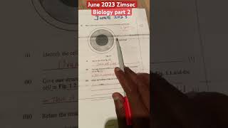 June 2023 O level Biology Paper 2 Zimsec Question 1 revision