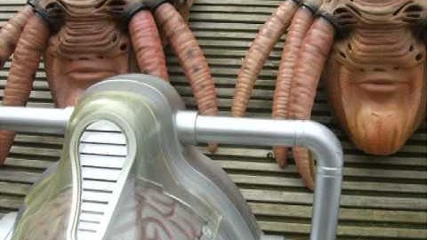 Cyberman voice changer helmets